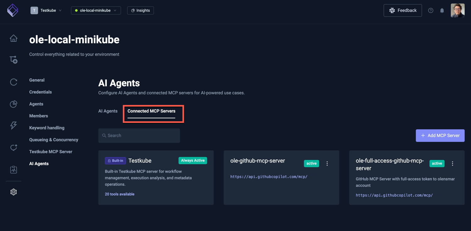 Connected MCP Servers