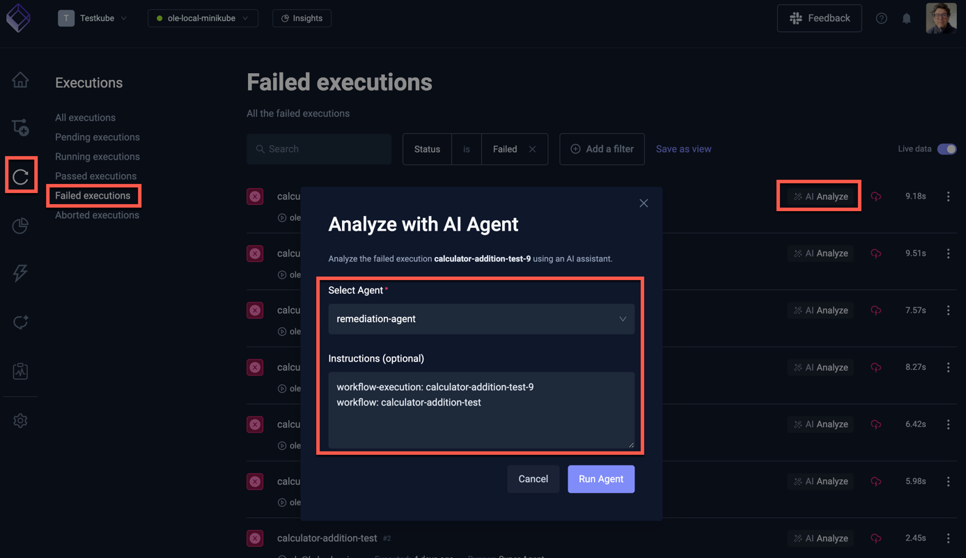Remediation AI Analyze