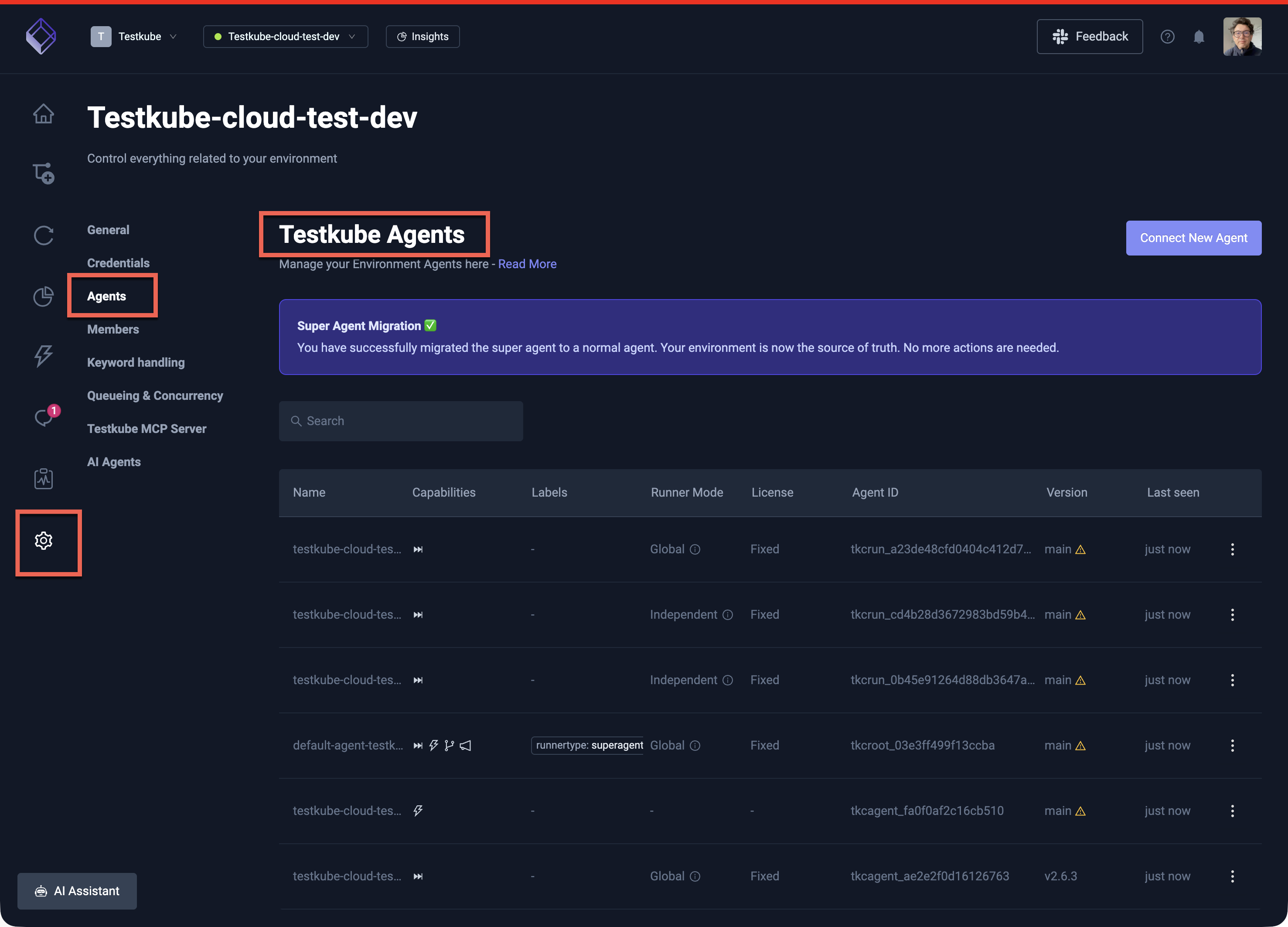 Multi-Agent Management