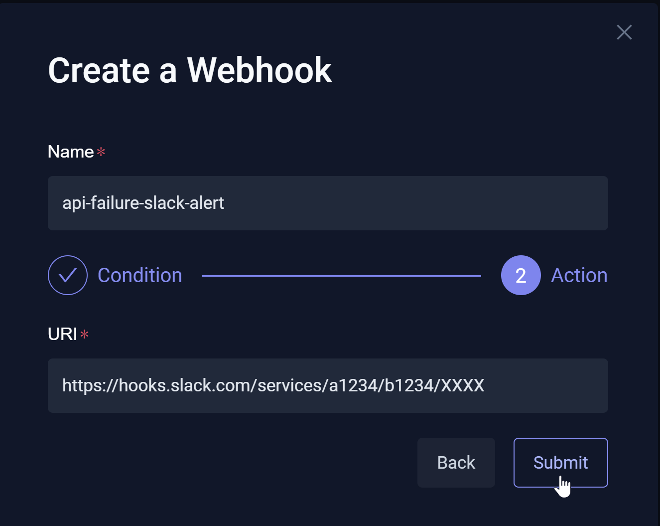 Create Webhook